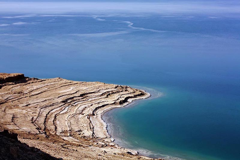 The Dead Sea shore