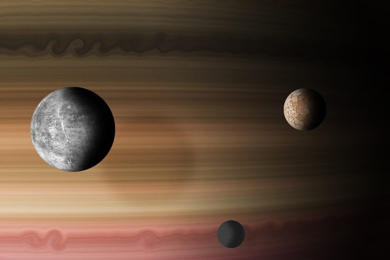 Gas giants of the Solar System
