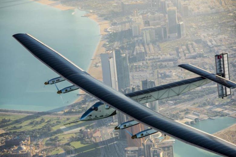 Solar-powered aircraft