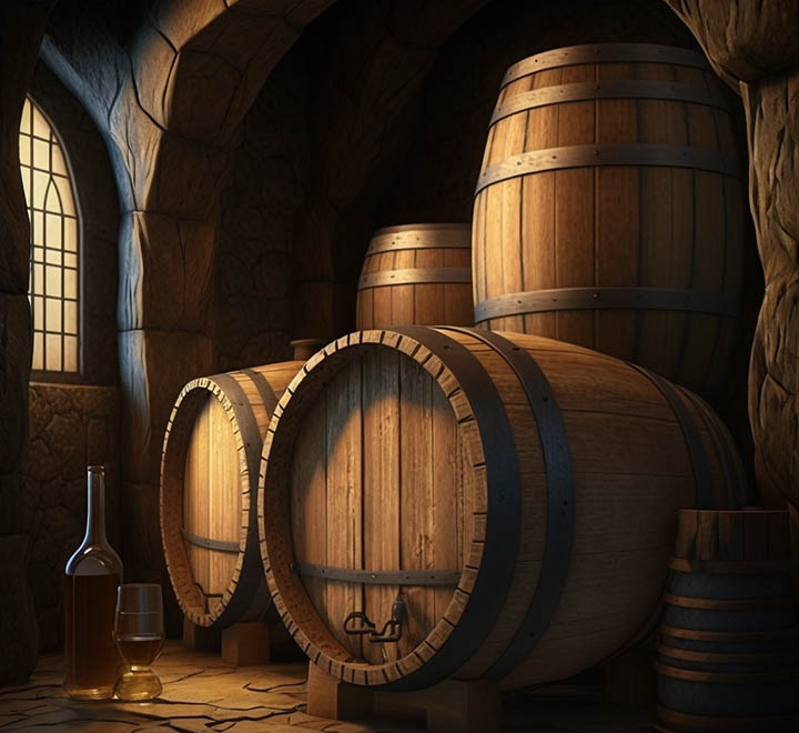 Oak Barrels For Whiskey